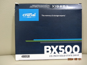 SSD　４８０G 　crucial BX５００