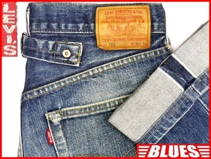 即決★日本製 リーバイス701XX★W30 ビンテージ復刻ジーンズ LEVIS メンズ 赤耳 ビッグE ボタンフライ シンチバック セルビッチ 検索:501XX