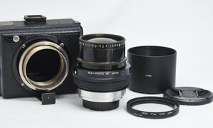 NIGTH カメラ + Hugo Meyer/ヒューゴメイヤー Plasmat 90ｍｍｆ1.5 D.R.P.Dr.Rudolph + Leica S mount #HK9939