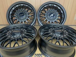 BBS ロードスター NA マツダ RX-7 FC3S アンフィニ 純正 14インチ 6.0J +45 PCD100 4H 4本 軽量 ガンメタ