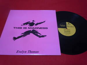 【ＬＰ】Ｅｖｅｌｙｎ　Ｔｈｏｍａｓ　ＴＨＩＳ　ＩＳ　ＭＡＤＮＥＳＳ　（ＰＲＡＣー００１９　ポニーキャニオン）