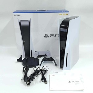 【中古】ソニー PlayStation5 プレイステーション5 ディスクドライブ搭載モデル 825GB 本体 ホワイト CFI-1200A SONY