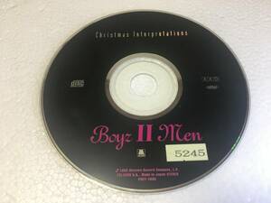 ●R3-153　レンタル落ち　ボーイズIIメン　/　レット・イット・スノウ　CDのみ　●　Boyz II Men　Christmas Interpretations