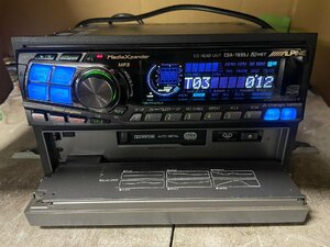 ALPINE アルパイン CDA-7895J CDヘッドユニット CDデッキ カセットプレーヤー セット 【ジャンク品】