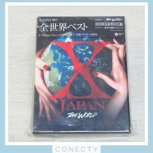 帯付き【初回限定豪華BOX盤★2CD＋1DVD】THE WORLD 〜X JAPAN 初の全世界ベスト〜 フォトブック/Without you/World Tour Trailer【H1【SK