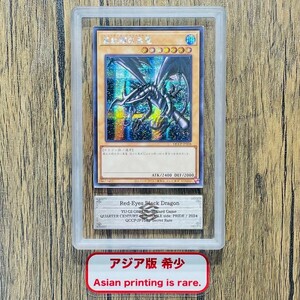 【ARS10】世界に4枚 アジア版 真紅眼の黒竜 シークレット 遊戯王 PSA BGS ARS鑑定10 鑑定品