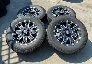 【エクストレイル フォレスター BADX ロックケリー MX-Ⅱ 632 2020年 スタッドレス 215/65R16 4本セット 16インチ 16×7J +38 5穴 PCD114.3