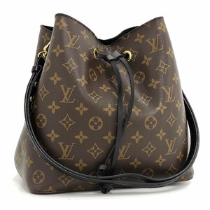 ●ルイヴィトン LOUIS VUITTON ネオ ノエ モノグラム ショルダーバッグ ブラウン M44020 [Jコレ]yu101