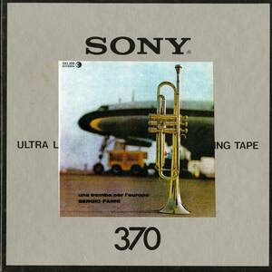 【中古品】A-64 Sony ULH 370m　OP テープ 7号 録音済