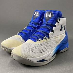 e13-11 UNDER ARMOUR アンダーアーマー UA LONGSHOT バスケットシューズ バッシュ ハイカットスニーカー 128632-100 26.0 メンズ 運動靴