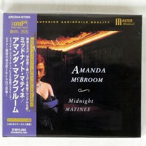 デジパック XRCD アマンダ・マクブルーム/ミッドナイト・マティネ/MAGNUM MUSIC XRCD24NT005 CD □