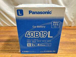 未使用 Panasonic カーバッテリー 40B19L 管BHAR