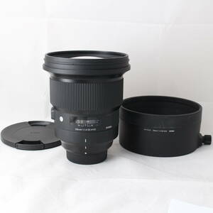 ☆良品☆ SIGMA シグマ Nikon Fマウント レンズ Art 105mm F1.4 DG HSM 単焦点 望遠 フルサイズ #2133