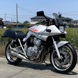 GSX400S カタナ 実動 書類付き GK77A 平成4年 絶版 旧車 ヨシムラ カスタム スズキ 検）GSX GPZ CBR FX FZR ZXR NS CB CBX VFR RVF FW ZX-4