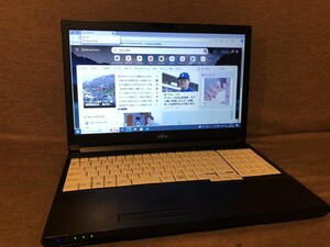 15.6型 A4ワイドノートPC LIFEBOOK A746/M FMVA1101M Corei3-6100U/8G/320G Windows10 Pro