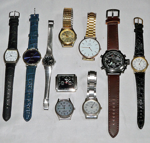 大量 まとめ売り SEIKO ALBA DW XINEW J-AXIS など メンズ・レディース ほか 腕時計 各種 ウォッチ セット [ジャンク]