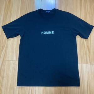 ■美品 正規品■2022SS AD2021■コムデギャルソン HOMME プリント ビッグTシャツ■L■オム■ビッグシルエット■