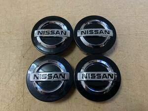 250【送料無料】ニッサン NISSAN 日産 黒色 純正 ホイールキャップ センターキャップ ハブキャップ 4個セット
