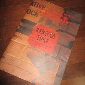 [　レベッカ REBECCA　1986ツアーパンフ　【　TIME　】　NOKKO