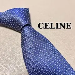 CELINE セリーヌ ネクタイ　マカダム　ストライプ  ハイブランド