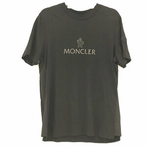 MONCLER モンクレール Tシャツ C-SCOM-22-43391 サイズS Matt Black タグ付き【CEAO5006】