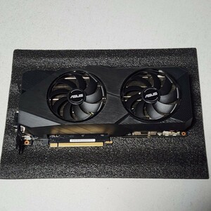 ASUS GEFORCE RTX2070 8GB GDDR6/DUAL-RTX2070-O8G-EVO 動作確認済み PCパーツ グラフィックカード PCIExpress