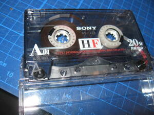 使用済み 中古　 カセットテープ　SONY　HF20　Type1　ノーマル　20分 1本 爪あり　No.201