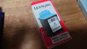 LEXMARK 60 カラー インクカートリッジ　未使用ジャンク