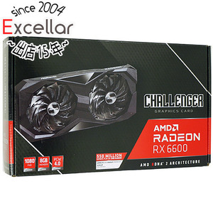 ASRock製グラボ Radeon RX 6600 Challenger D 8GB PCIExp 8GB [管理:1000018991]