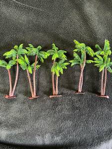 ミニチュア ヤシの木 植物 ジオラマ 5本セット 送料無料