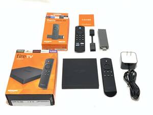 ★【元箱・付属品付き】fire tv Amazon fire stick 4K 2点セット 003JHHJC02