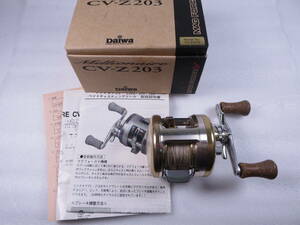 雙【日本製】 ダイワ ミリオネア CV-Z 203 右 ライトハンドル グローブライド DAIWA millionaire Made in JP ベイトリール 0403F