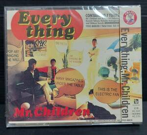 【レア未開封品】Mr.Children「EVERYTHING」1992年デビューアルバム 税込2,345円（本体2,233円）消費税5%時代 君がいた夏 全7曲