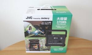 ★未使用★ JVCKENWOOD　JVCケンウッド ポータブル電源 BN-RB37-C 375Wh　アウトドア　防災用品　宅急便送料無料♪