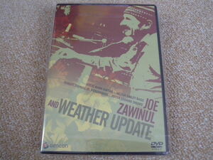 新品DVD ★『 ジョー・ザヴィヌル & ウェザー・アップデイト（ JOE ZAWINUL AND WEATHER UPDATE）1986.7.12. 』貴重!! 