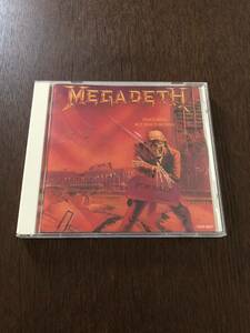 メガデス MEGADETH Peace Sells... But Who