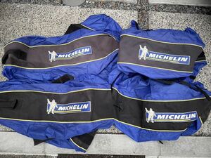 【1スタート】送料無料 ミシュラン タイヤカバー 4枚セット MICHELIN タイヤバッグ　