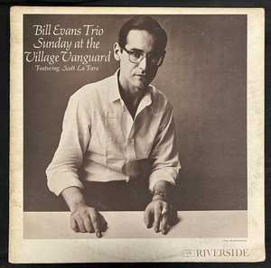 BILL EVANS / SUNDAY AT THE VILLAGE VANGUARD (オリジナル盤)