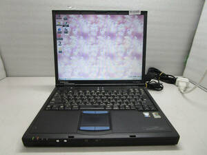 HP Compaq Evo N610c J07M0400 Mobile Pentium 4 1.8GHz/メモリ256MB/HDD40GB/Windows98SEインストール済 管理番号N-2165