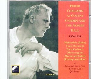 リムスキー＝コルサコフ他：FEDOR CHALIAPIN LIVE AT COVENT GARDEN AND THE ALBERT HALL (2CD)