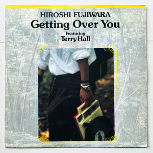 稀少 12インチレコード〔 藤原ヒロシ - Getting Over You 〕Hiroshi Fujiwara Featuring Terry Hall