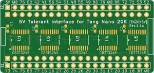 tangnano-5V(20K版)専用プリント基板