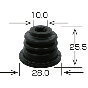 ムーブオン製　タイロットエンドブーツ　タント（ＬＡ６００－６１０）