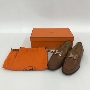 HERMES　エルメス　ローファー　サイズ37【CDAO9009】