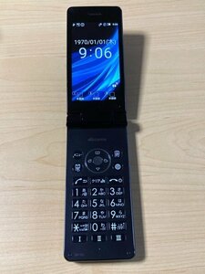 初期化済 docomo SIMロック解除済 AQUOS ケータイ SH-02L [ブラック] 携帯電話 ●聞きやすく見やすいAQUOSケータイ● Z14