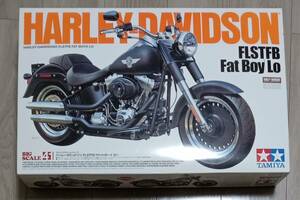 タミヤ ハーレーダビットソン HARLEY-DAVIDSON FLSTFB Fat Boy Lo 1/6 TAMIYA