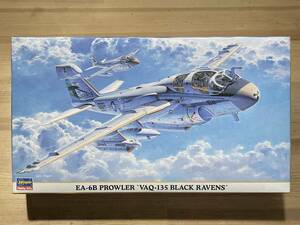★ハセガワ1/72「EA-6B プラウラー　”VAQ-135 ブラックレイブンズ”」未開封！★