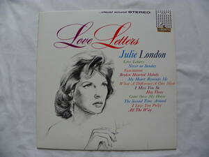 日本盤 Julie London ジュリー・ロンドン Love Letters 盤に擦れあり STEREO GP-635