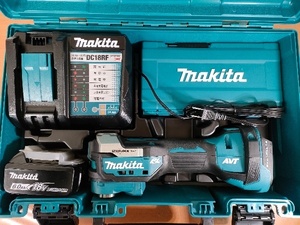 マキタ(Makita) 充電式マルチツール 18V6Ah バッテリ・充電器・ケース付 TM52DRG(TM52D) 未使用長期保管品です