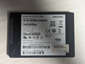 SanDisk　SSD 128GB【動作確認済み】1744
